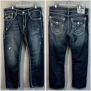True Religion Mega T Straight W/Flap Pockets 2013 Size 36